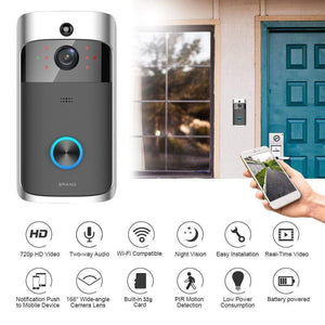 Wifi Wireless Doorbell Smart Video Camera - Snapmart.store