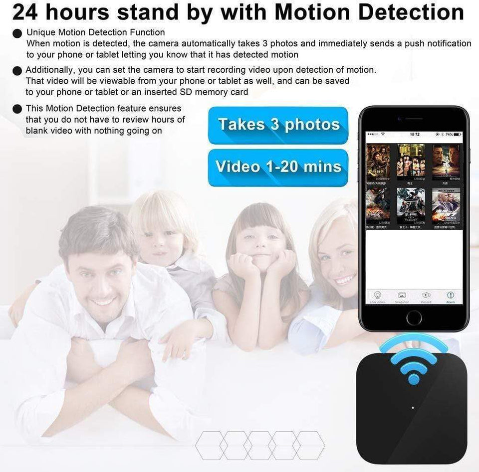 WiFi Surveillance Camera 1080P HD - Snapmart.store