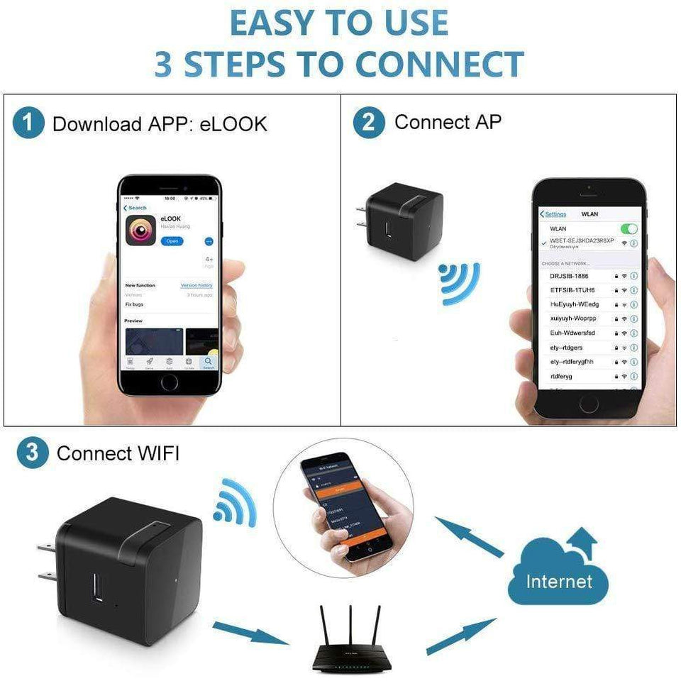 WiFi Surveillance Camera 1080P HD - Snapmart.store