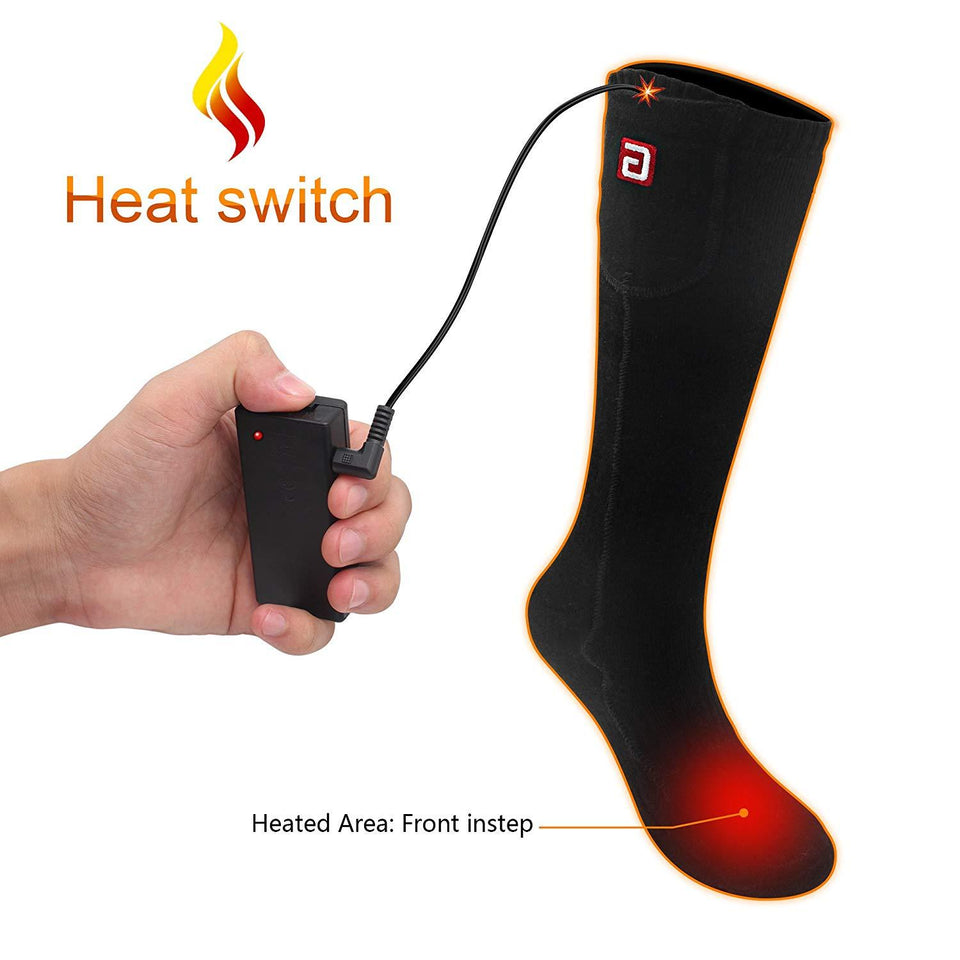 HEATED ELECTRIC BATTERY OPERATED SOCKS - Snapmart.store