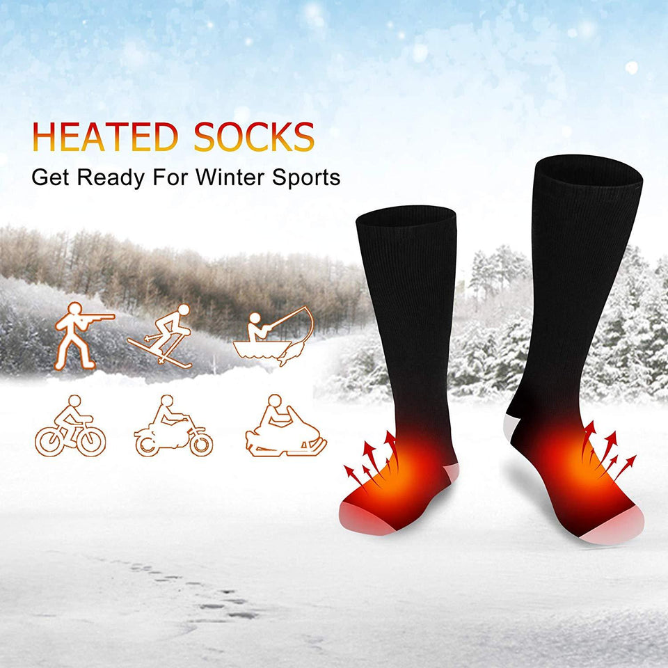 HEATED ELECTRIC BATTERY OPERATED SOCKS - Snapmart.store