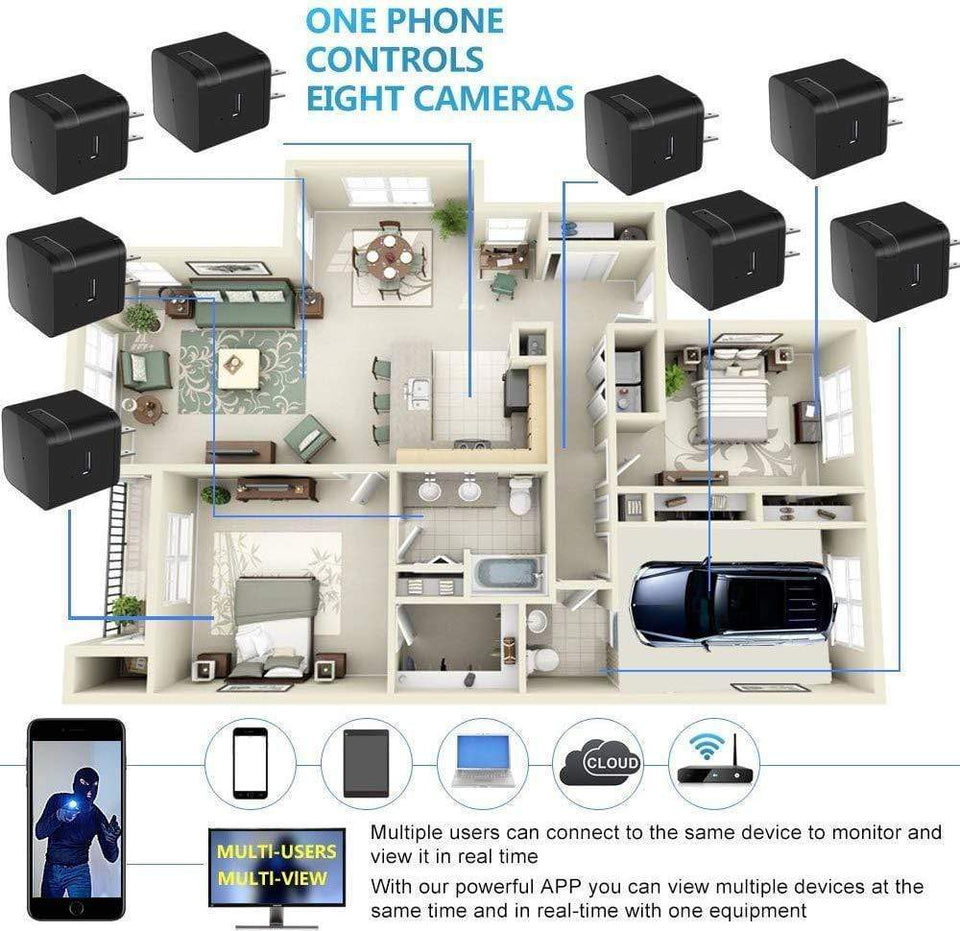 WiFi Surveillance Camera 1080P HD - Snapmart.store