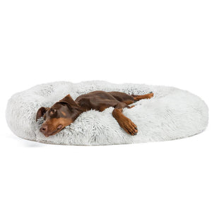 Calming Shag Vegan Fur Donut Cuddler - 45"x45" - Snapmart.store