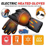WATERPROOF RECHARGEABLE HEATED GLOVES FOR MEN WOMEN - ONE SIZE FITS THE MOST - Snapmart.store