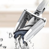 X-type Floor Mop with 3pcs Reusable Microfiber Pads 360 Degree Flat Mop for Home Replace Hand-free Wash Household Cleaning Tools - Snapmart.store