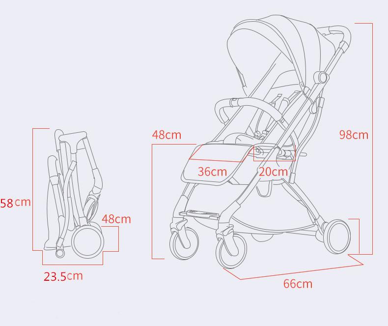 Travel Stroller - Ultra Light - Snapmart.store