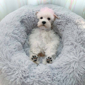 (LAST DAY PROMOTION, 50% OFF) COMFY CALMING DOG/CAT BED - Snapmart.store