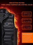 FLEXIBLE USB RECHARGEABLE INFRARED HEATING VEST - Snapmart.store