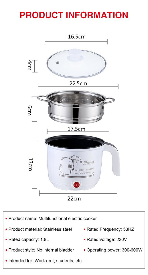 Multi functional Electric Cooking Pot Machine - Snapmart.store