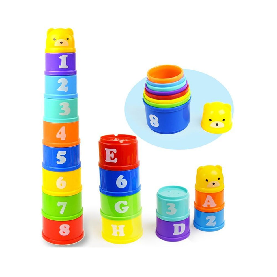 Baby Toys Stacking Cups Towers - Snapmart.store