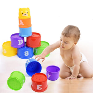 Baby Toys Stacking Cups Towers - Snapmart.store