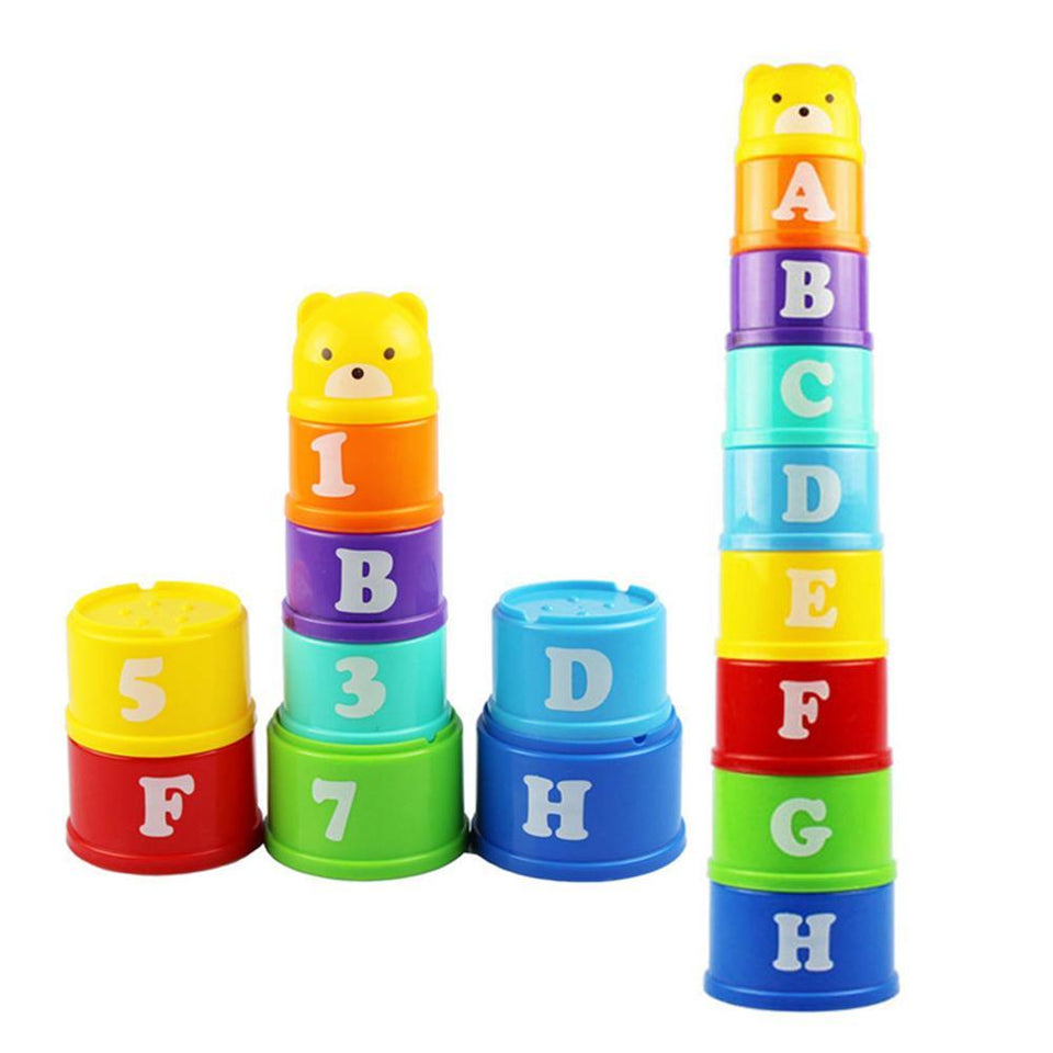 Baby Toys Stacking Cups Towers - Snapmart.store