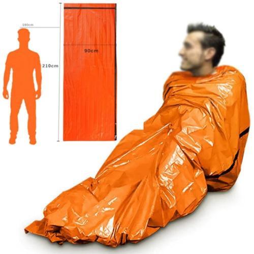 Outdoor Emergency Sleeping Bag (2Pcs) - Snapmart.store