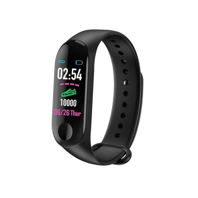 Smart Watch M3X - Heart Rate Blood Pressure Monitor For Men Women - Snapmart.store