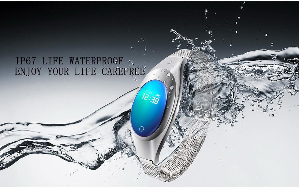 Smart Watch - Blood Pressure Heart Rate Monitor, Fitness Tracker, Pedometer. - Snapmart.store