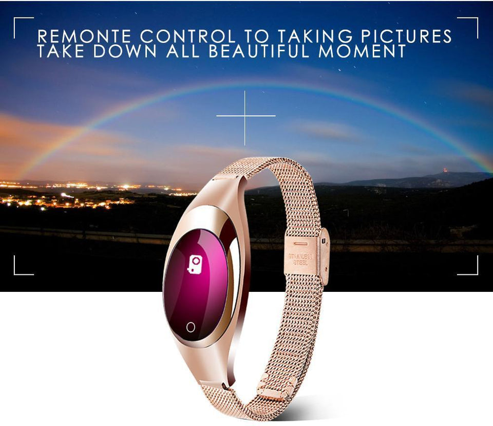 Smart Watch - Blood Pressure Heart Rate Monitor, Fitness Tracker, Pedometer. - Snapmart.store