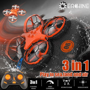 Shadow® 3-in-1 Land, Air, & Water Drone - Snapmart.store