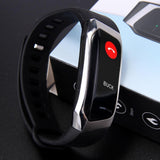 E18 Smart Band - Heart Rate Monitor, Sport Bracelet IP67 Waterproof Fitness Tracker - Snapmart.store