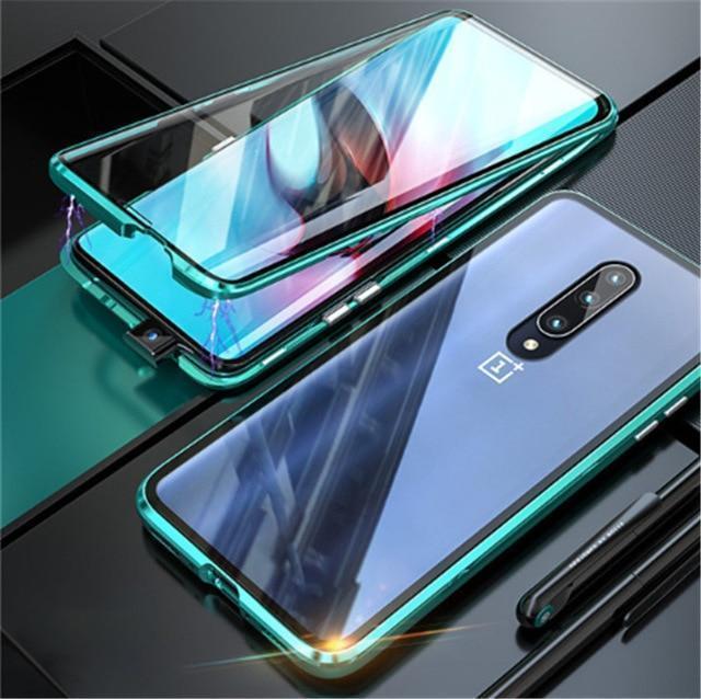 Ultra Magnetic Adsorption Phone Case Metal Edge Cover For OnePlus 6, 6T, 7, 7 Pro. - Snapmart.store