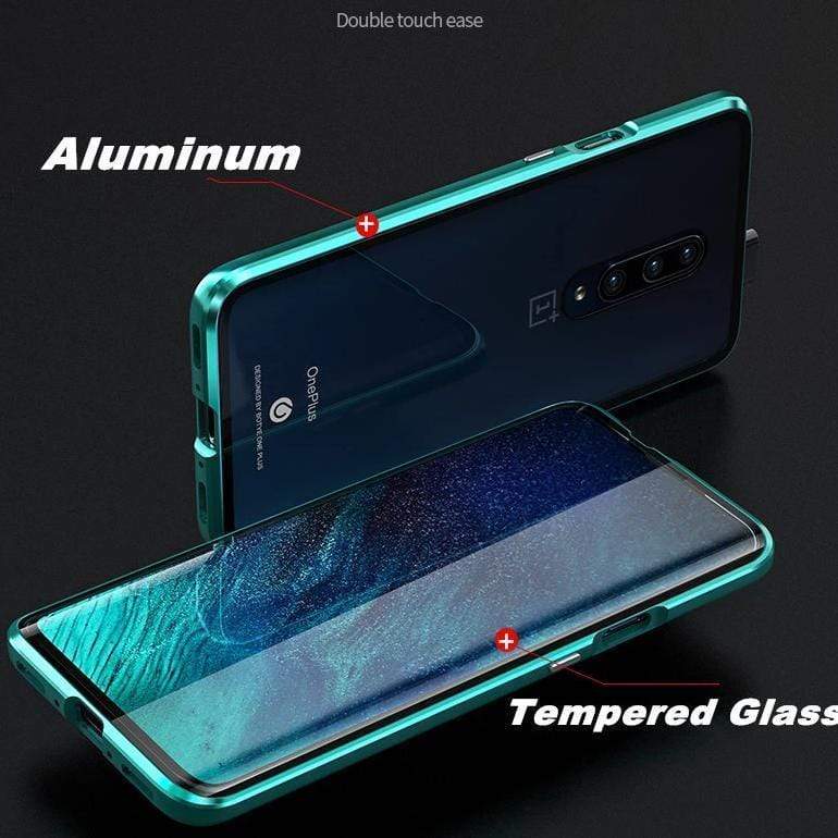 Ultra Magnetic Adsorption Phone Case Metal Edge Cover For OnePlus 6, 6T, 7, 7 Pro. - Snapmart.store