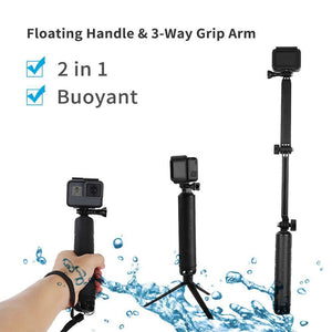 3 Way Folding Monopod Selfie Stick - Snapmart.store