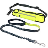 Handsfree Bungee Dog Leash with Waist Bag - Snapmart.store