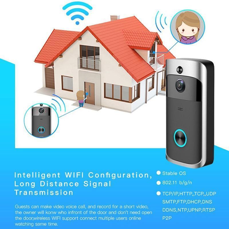 Wifi Wireless Doorbell Smart Video Camera - Snapmart.store