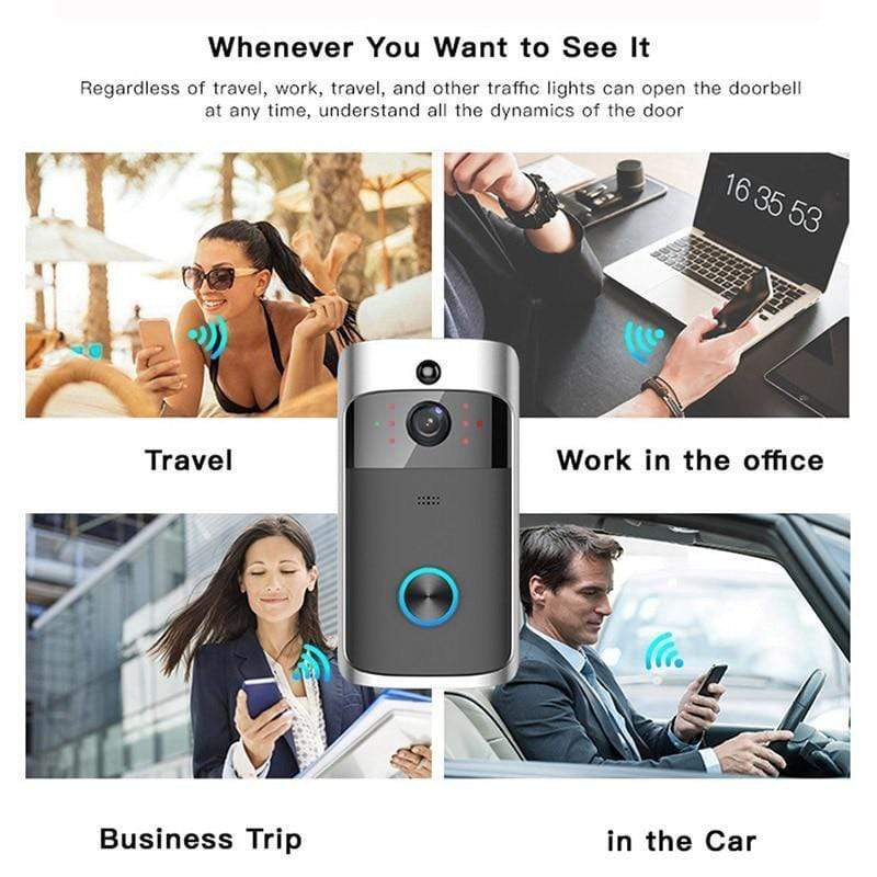 Wifi Wireless Doorbell Smart Video Camera - Snapmart.store