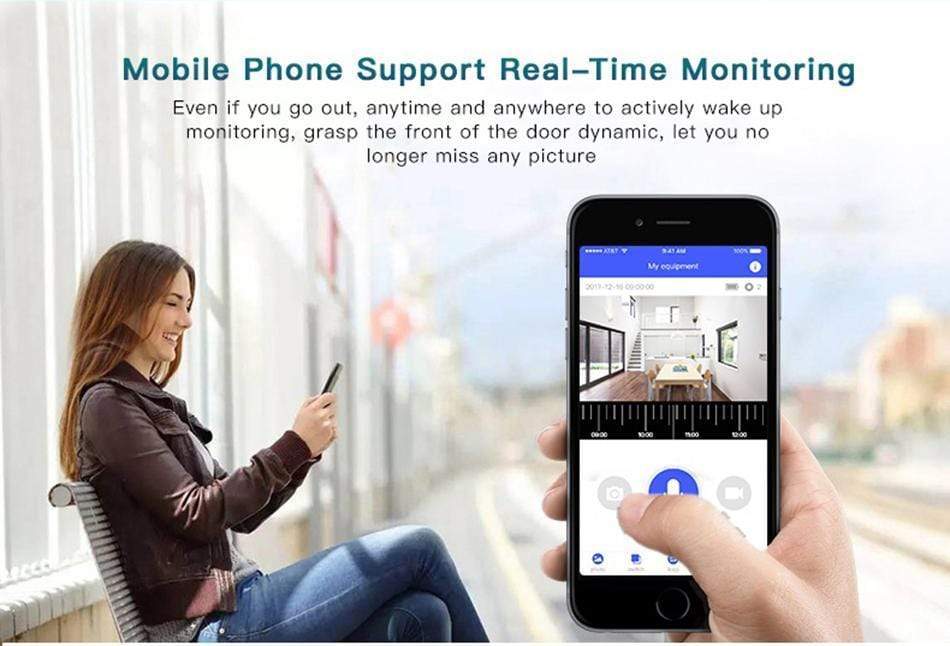 Wifi Wireless Doorbell Smart Video Camera - Snapmart.store