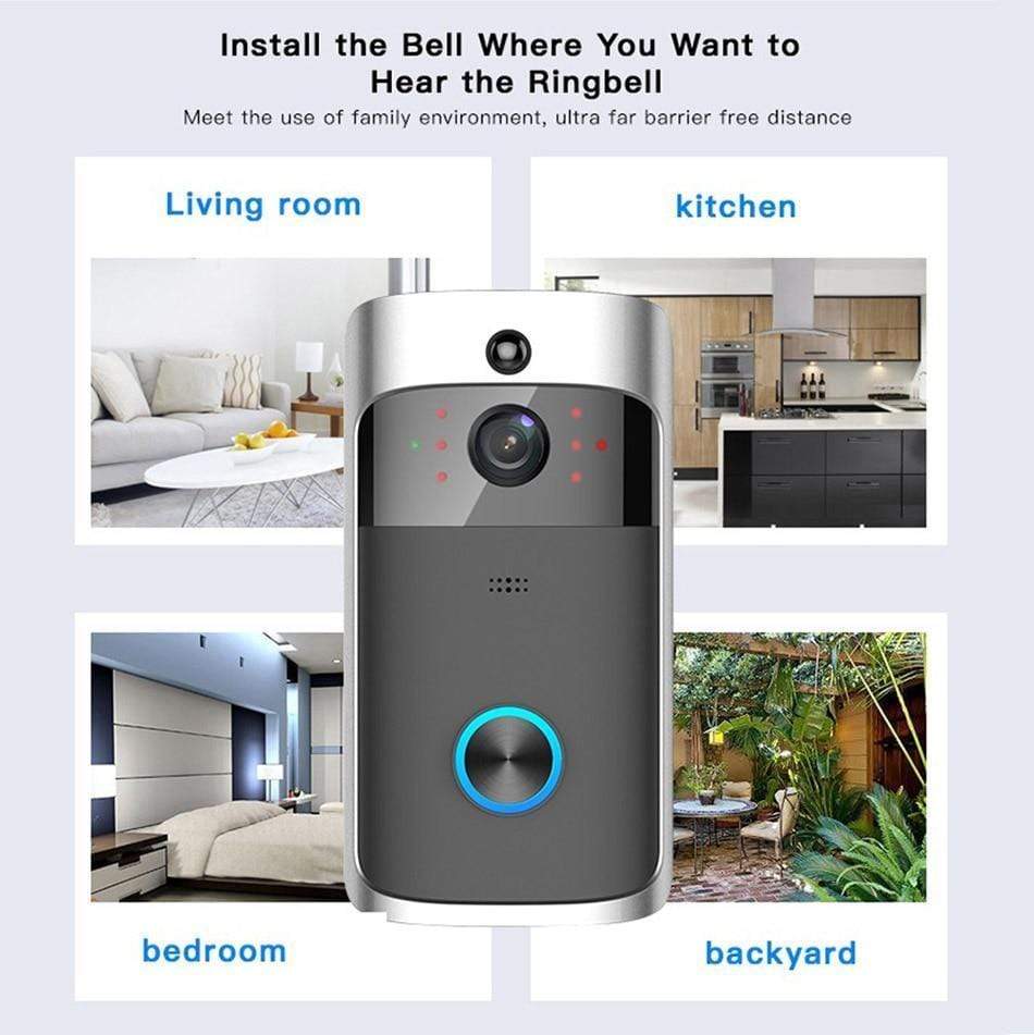 Wifi Wireless Doorbell Smart Video Camera - Snapmart.store