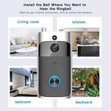 Wifi Wireless Doorbell Smart Video Camera - Snapmart.store