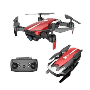 Global Drone FPV Selfie Dron Foldable Drone with Camera HD Wide Angle Live Video - Snapmart.store