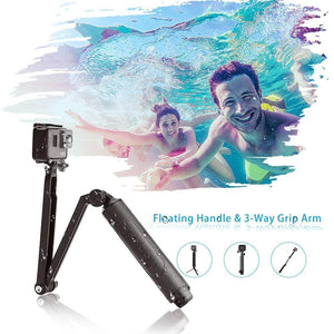 3 Way Folding Monopod Selfie Stick - Snapmart.store