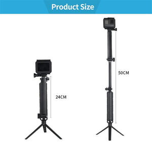 3 Way Folding Monopod Selfie Stick - Snapmart.store