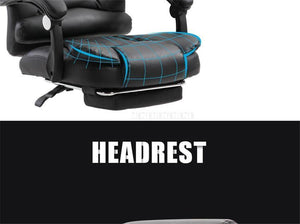 Home Computer Desk Armchair Boss Office Chair - Snapmart.store