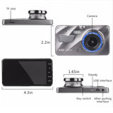 Front and Rear Dual Car Dash Cam Surveillance - Snapmart.store