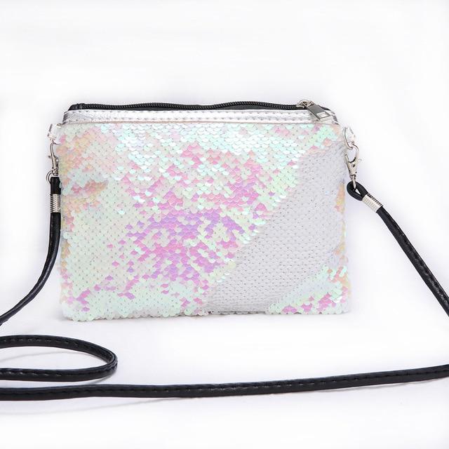 Children Mini Clutch Bag Sequins Color Change - Snapmart.store