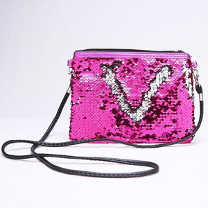 Children Mini Clutch Bag Sequins Color Change - Snapmart.store