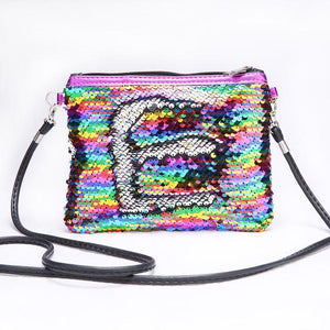 Children Mini Clutch Bag Sequins Color Change - Snapmart.store