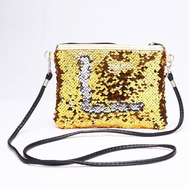 Children Mini Clutch Bag Sequins Color Change - Snapmart.store