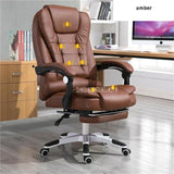 Home Computer Desk Armchair Boss Office Chair - Snapmart.store