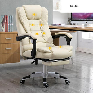 Home Computer Desk Armchair Boss Office Chair - Snapmart.store