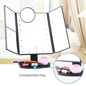 LED Touch Screen Makeup Mirror - Snapmart.store