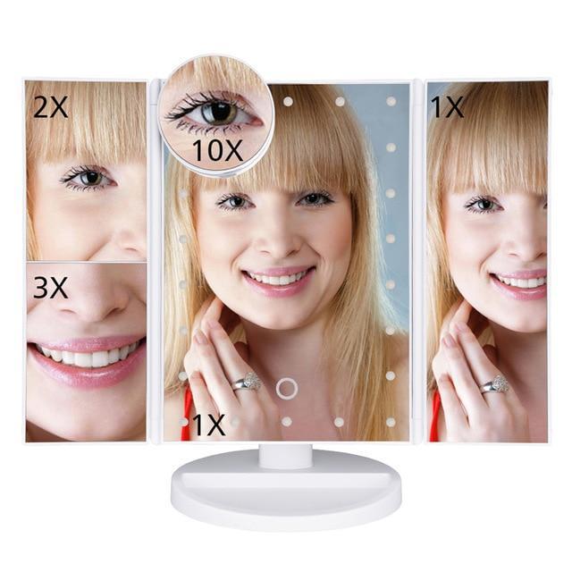 LED Touch Screen Makeup Mirror - Snapmart.store