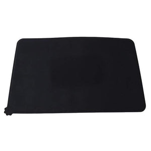 Waterproof Pet Mat For Dog Cat Solid Color Silicone Pet Food Pad Pet Bowl Drinking Mat Dog Feeding Placemat Easy Washing - Snapmart.store