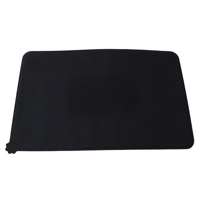 Waterproof Pet Mat For Dog Cat Solid Color Silicone Pet Food Pad Pet Bowl Drinking Mat Dog Feeding Placemat Easy Washing - Snapmart.store