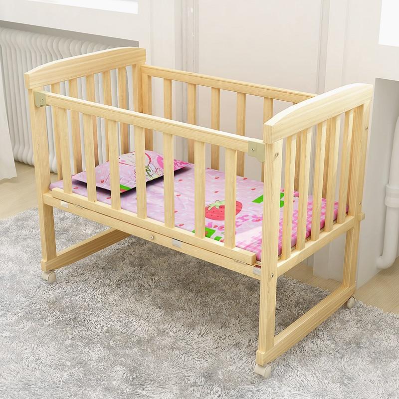 2 in 1 baby  sleep crib baby bed cradle - Snapmart.store