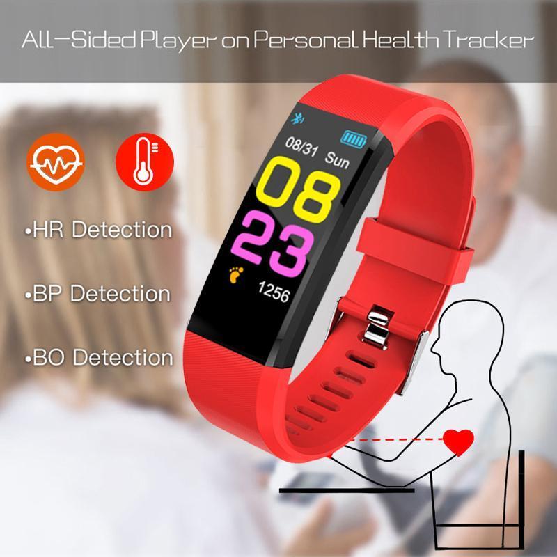 Smart Watch and Blood Pressure Monitor for Men Women Fitness Tracker - Snapmart.store