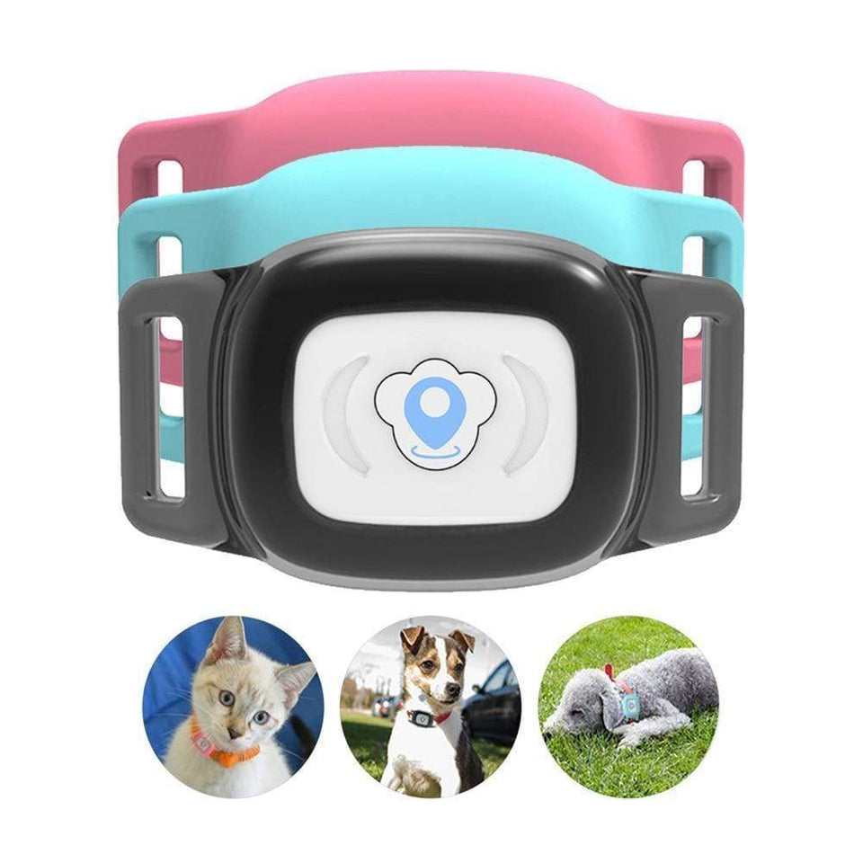 GPS Tracker Pet Tracking Collar Waterproof, Adjustable - Snapmart.store