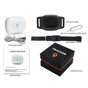 GPS Tracker Pet Tracking Collar Waterproof, Adjustable - Snapmart.store